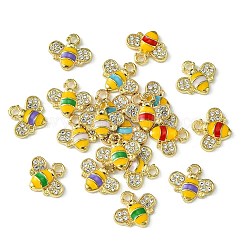 20шт 5 цвета сплава эмаль подвески&nbsp;ENAM-FS0001-75