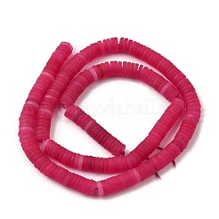 Бусины из натурального белого нефрита&nbsp;G-P575-B14-6x1mm-07