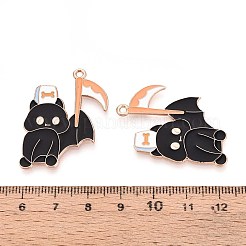 Ciondoli in smalto in lega a tema halloween&nbsp;ENAM-T022-54G-03