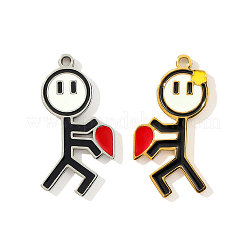 Подвески из нержавеющей стали 304 с эмалью&nbsp;STAS-OY003-26GP