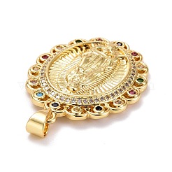 Латунные подвески из микро-паве&nbsp;ZIRC-E165-02G