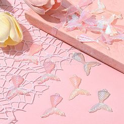 18 шт. подвески из лазерной прозрачной смолы&nbsp;RESI-FS0001-81