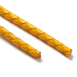 Cordon en cuir tressé&nbsp;VL3mm-11