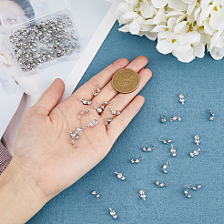 100 шт. латунные наконечники для бусин&nbsp;KK-DC0003-67