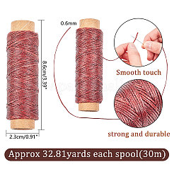 Cordon de polyester ciré&nbsp;YC-PH0002-25