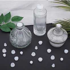 60 шт. 2 вида пластиковых пробок для бутылок с отверстиями&nbsp;AJEW-GF0008-13