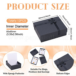 Картон комплект ювелирных изделий коробки&nbsp;CON-TAC0006-06A