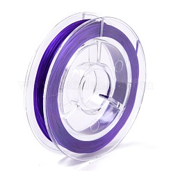 Fil extensible élastique en cristal japonais plat&nbsp;EW-Z001-C15