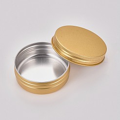 Круглые алюминиевые жестяные банки&nbsp;LS-CON-WH0068-60