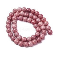 Нити из окрашенных стеклянных бусин с эффектом омбре&nbsp;GLAA-T031-01O