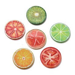 Прозрачные акриловые подвески с принтом&nbsp;OACR-P033-06