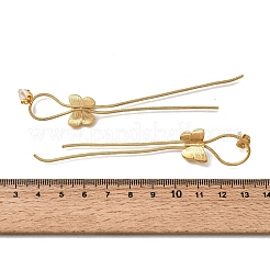 Ohrstecker mit Quasten aus Edelstahl 304 für Damen&nbsp;EJEW-D362-01G