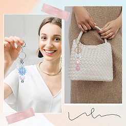 32шт. 8-х цветная акриловая рамка для бусин&nbsp;MACR-SP0001-25