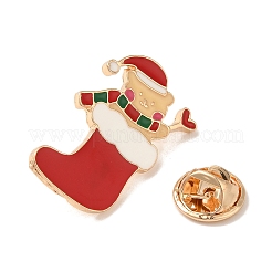 Broches aolly dorées série noël&nbsp;JEWB-U004-01A