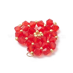 3шт стеклянные подвески&nbsp;PALLOY-MZ01084