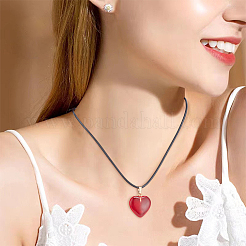 DIY-Sets zum Basteln von Halsketten mit Anhänger zum Valentinstag&nbsp;DIY-BBC0002-15A