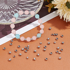 200 шт. 2 бусины из нержавеющей стали 304&nbsp;STAS-DC0005-27