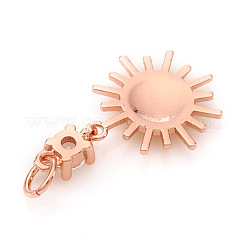 Латунные микро проложить кубического циркония подвески&nbsp;KK-I672-23