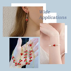 5 шт. латунные эмалевые соединители из огнеупорного кирпича&nbsp;KK-CJ0003-26B