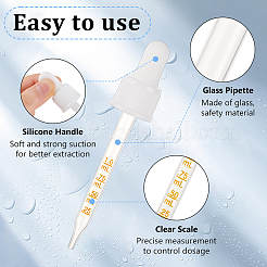 8 Stück Pipette aus Glas und PP-Kunststoff&nbsp;FIND-OC0003-71