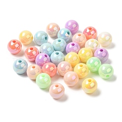 Placcatura uv perline acriliche iridescenti arcobaleno&nbsp;PACR-K003-02B