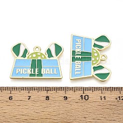 Подвески из спортивной эмали из сплава&nbsp;ENAM-T022-71G