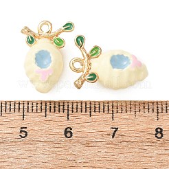 Pendentifs d'émail en alliage&nbsp;ENAM-F162-02A-01