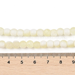 Mattierte Crackle-Glasperlen&nbsp;X1-GLAA-U001-8mm-M11