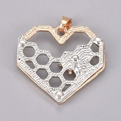 Подвески из сплава &nbsp;X-PALLOY-WH0068-28PG