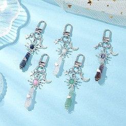 5 шт. подвеска в виде пули из натурального лазурита&nbsp;HJEW-JM03057