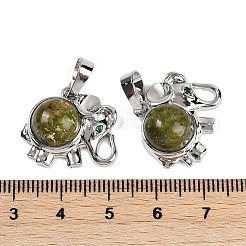 Природные подвески Unakite&nbsp;G-I374-A-P16