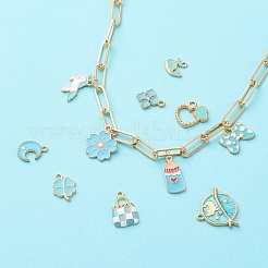 Подвески из эмали и сплава&nbsp;ENAM-YW0001-19