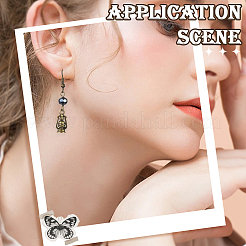 40 шт. набор подвесок из цинкового сплава в тибетском стиле&nbsp;TIBEP-SC0003-35AG