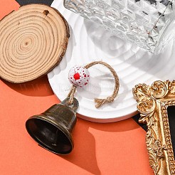 Хэллоуин железный колокольчик подвесные украшения&nbsp;HJEW-JM02442