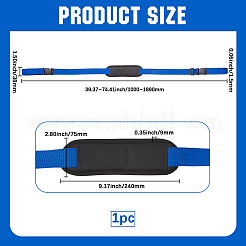 Регулируемый ремешок из полиэстера с пластиковой застежкой&nbsp;FIND-WH20019-100A
