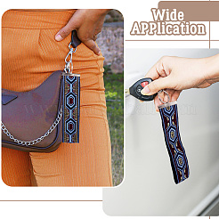 3шт. Винтажный брелок из полиэфирной ленты&nbsp;KEYC-TAC00048