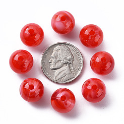 Акриловые бусины&nbsp;X-MACR-S375-001D-05