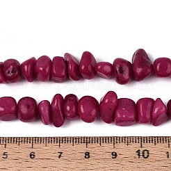 Окрашенные натуральные желтые нефритовые бусинки&nbsp;G-ZX005-13D