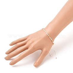 Verstellbarer Nylonfaden geflochtene Perlen Armbänder&nbsp;BJEW-JB05584