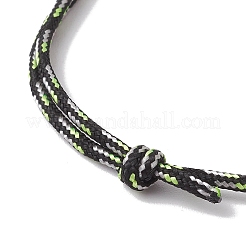 Braccialetti regolabili in poliestere e spandex per uomo e donna&nbsp;BJEW-JB12092-01