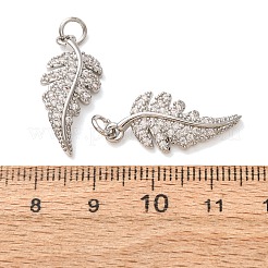 Messing micro pave klare zirkonia anhänger&nbsp;CU-CBA2907-08P