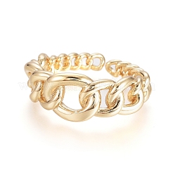 Регулируемые кольца из латуни&nbsp;RJEW-G104-10