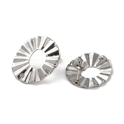 Фурнитура для сережек-гвоздиков из нержавеющей стали марки 304&nbsp;LS-STAS-P328-17P