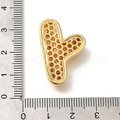 Pendentifs en laiton avec zircone cubique&nbsp;KK-M295-13G-Y