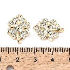 Подвески из сплава и страза&nbsp;ALRI-D303-17G-01