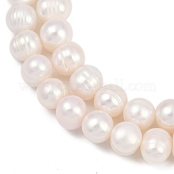 Нити из натурального культивированного пресноводного жемчуга&nbsp;PEAR-I007-07J-05A