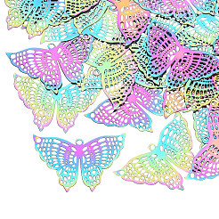 201 филигранный кулон из нержавеющей стали&nbsp;STAS-UN0003-81