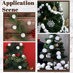 24 шерстяной мягкий помпон&nbsp;DIY-SC0031-31B-03