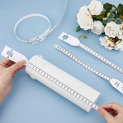 4 metro a nastro in plastica PP per misurare la circonferenza della testa del bambino in 4 stili&nbsp;TOOL-FH0001-58
