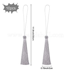 Полиэфирные украшения кисточкой подвесные&nbsp;LS-AJEW-WH0312-94